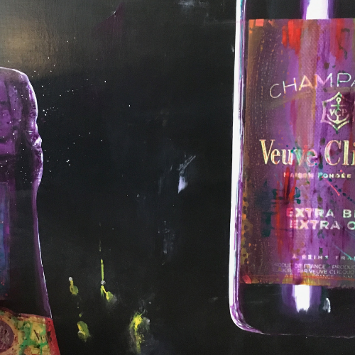 fuorisalone 2018 lo champagne diventa protagonista delle nuove opere di francesca nini