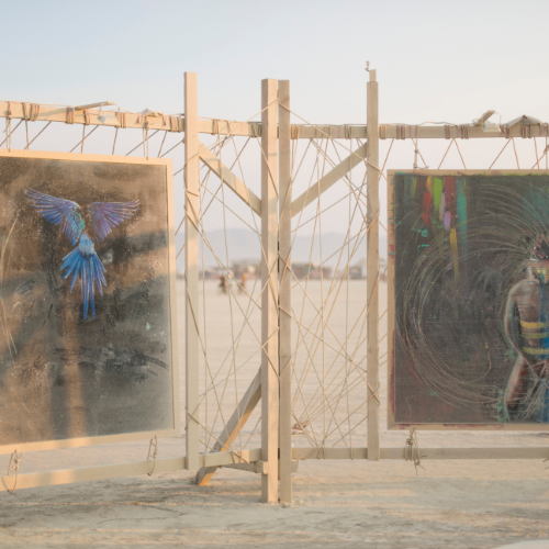le opere dell unica artista italiana che partecipera al burning man festival 2017